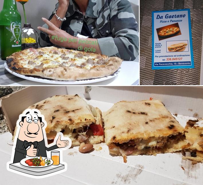 Cibo al Da Gaetano, Pizza e Panuozzo