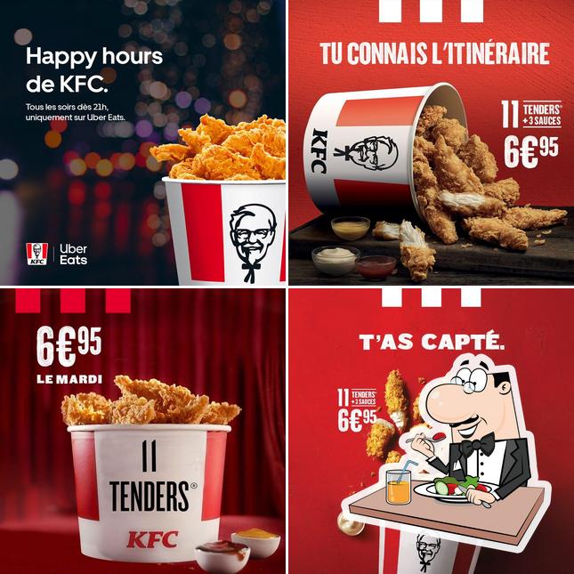 KFC restaurant, Clermont-Ferrand, 1 Rue du Solayer - Restaurant 