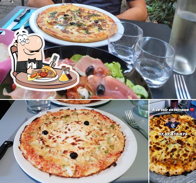 Essayez des pizzas à La Pizzeria de la Pierre