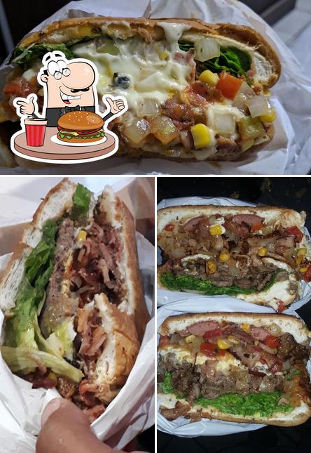 Experimente um hambúrguer no Edison lanches