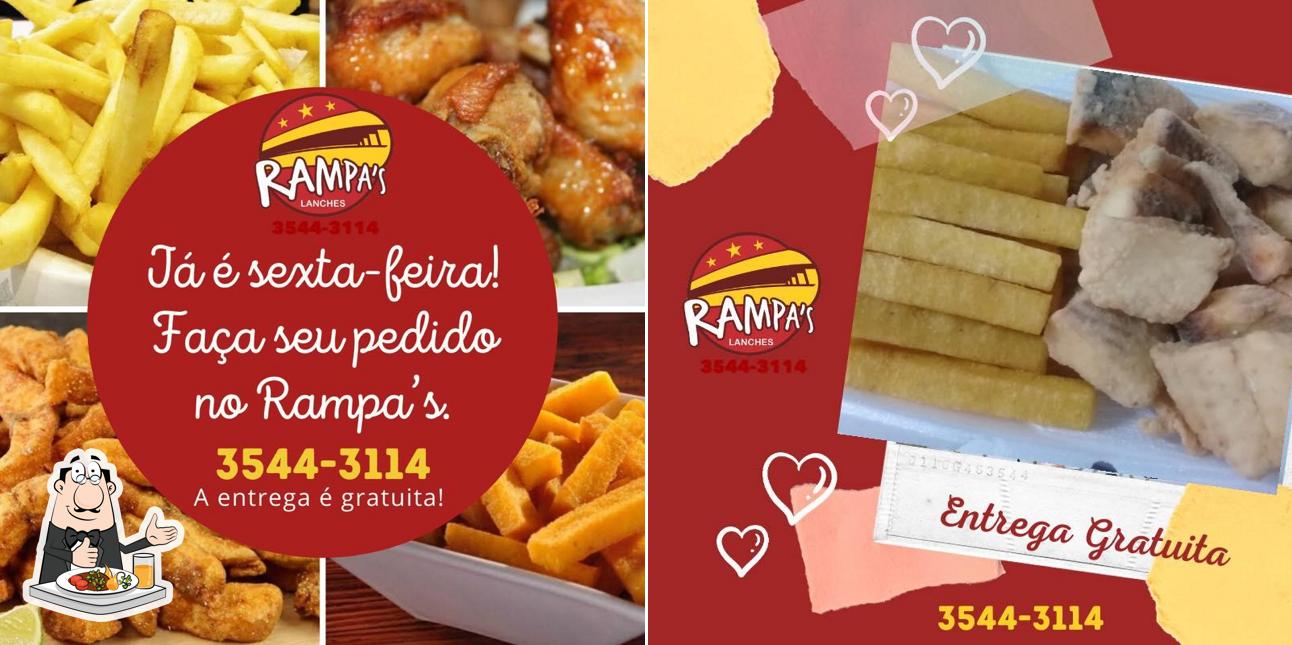 Comida em Rampa's Lanches