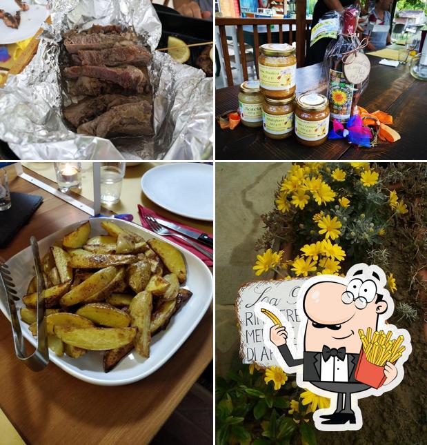 Assaggia le patatine fritte a Ca Bella Ranch