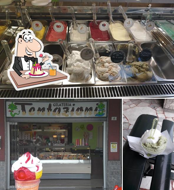 Gelateria Tentazioni offre un'ampia selezione di dolci