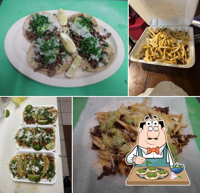 Tacos en J & J's Mexican Food