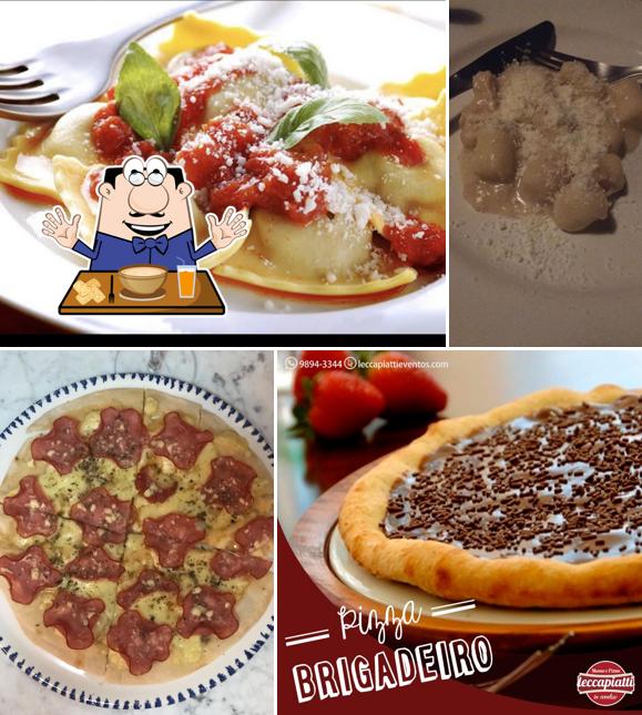 Comida em Leccapiatti di Paolini Massas e Pizzas