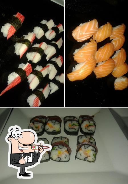 Experimente diversas opções de sushi