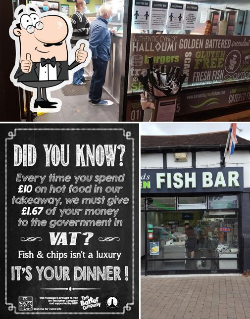 Barnards Green Fish Bar in Malvern Restaurant menu and reviews