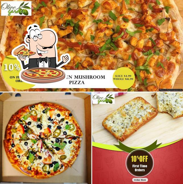 Try out various variants of pizza