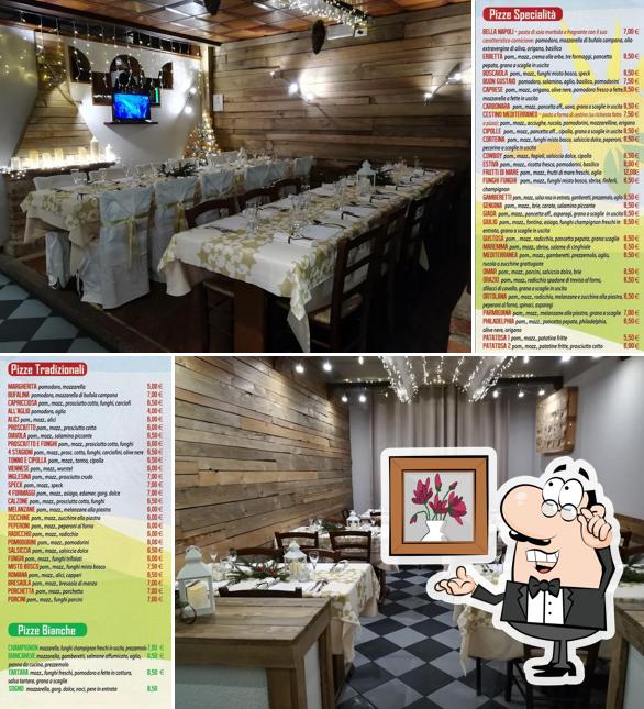 Gli interni di Pizzeria Pavajon