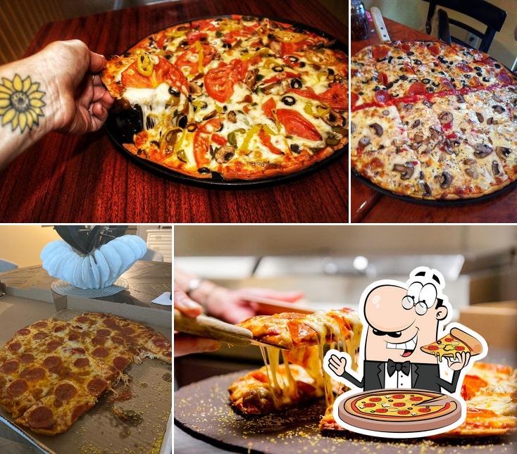 Закажите пиццу в "Pusateri's Chicago Pizza"