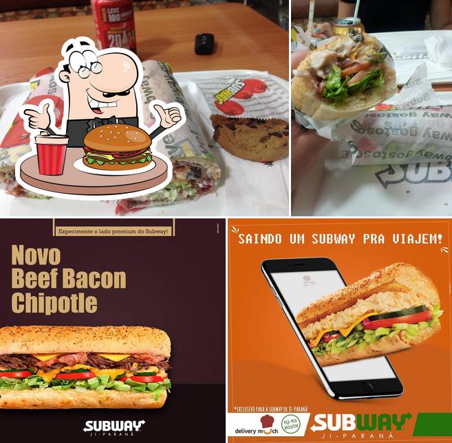 Consiga um hambúrguer no Subway