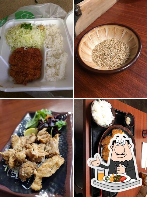 Comida en Tonkatsu Kiyoshi