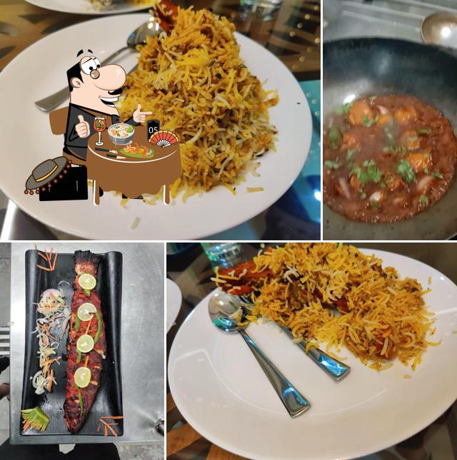 Food at Biryani cafe