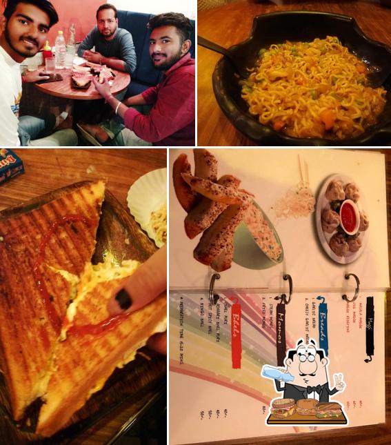 Pick a sandwich at Cafe Adda