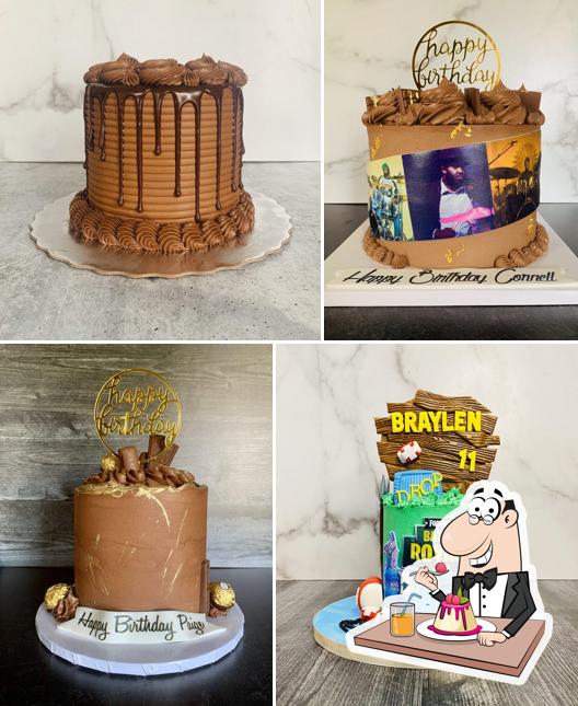 Elevation Cakes serves a number of desserts