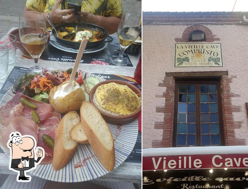 Voici une photo de Restaurant La Vieille Cave Bar Tapas Gambas Vins Argelès sur Mer