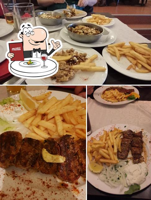 Plats à Nikos Restaurant griechische und deutsche Spezialitäten