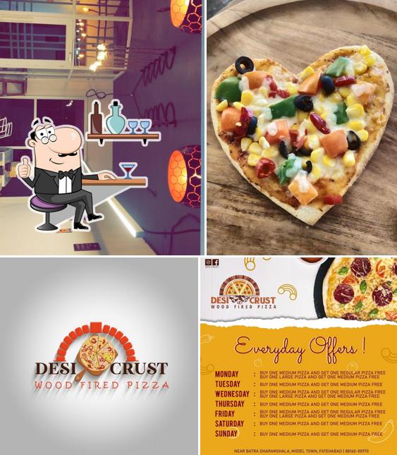 Desi Crust Wood Fired Pizza
