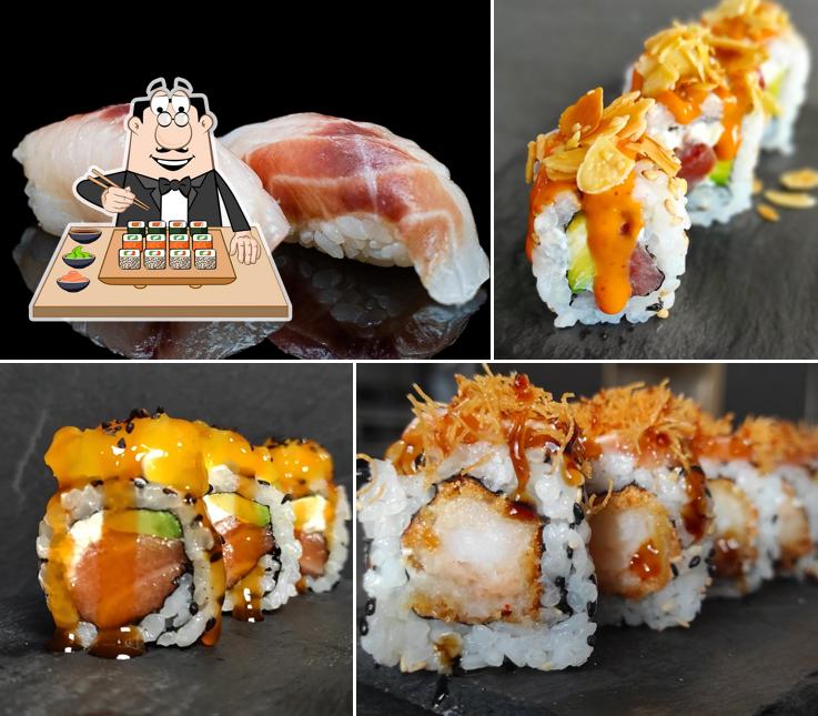 Prova le varie opzioni di sushi