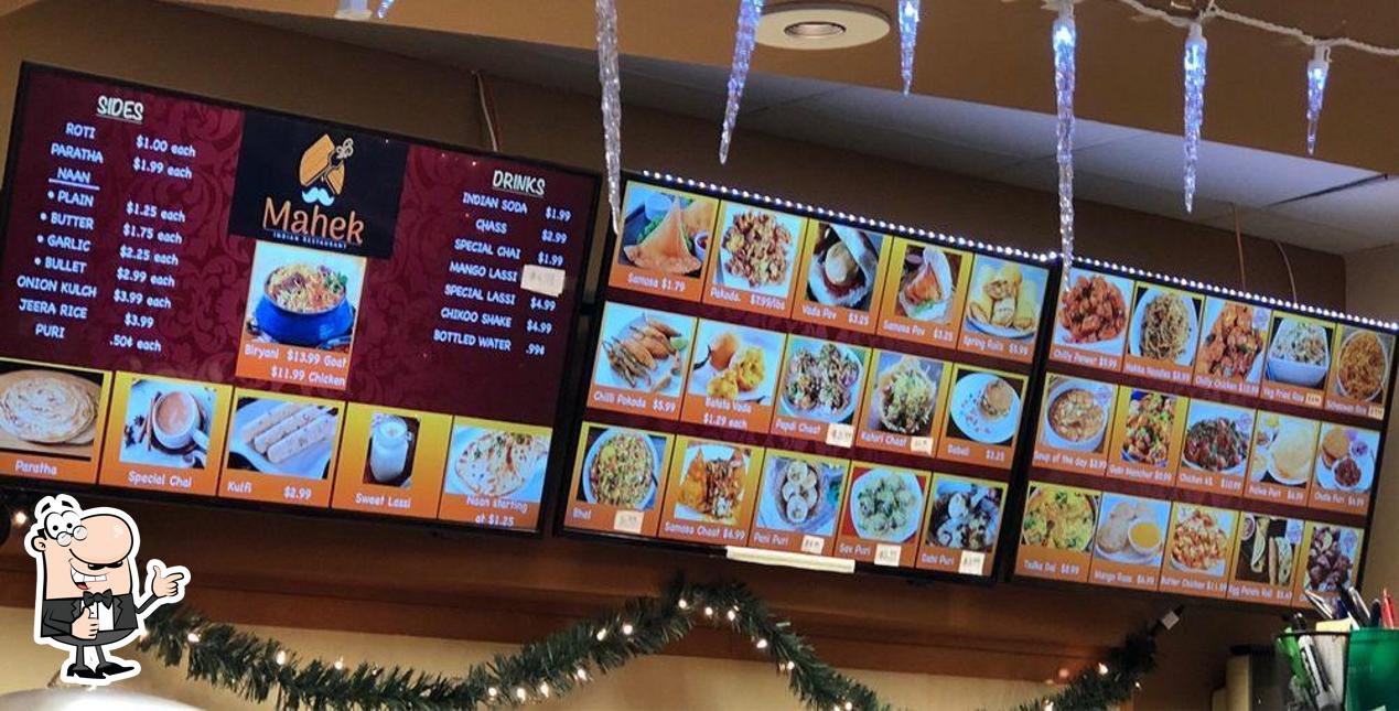 Mahek Indian Restaurant in Sugar Land Restaurant menu and reviews