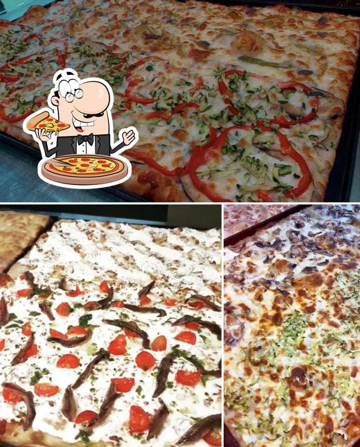 Scegli tra le molte varianti di pizza