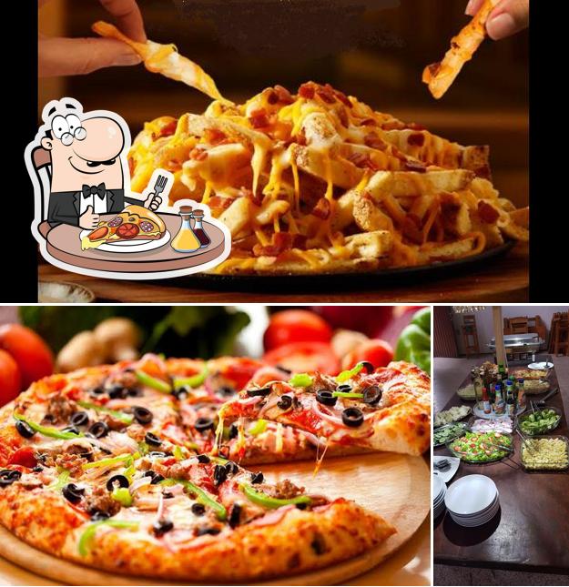 Experimente pizza no Rancho do Caboclo - Pizzaria e Choperia