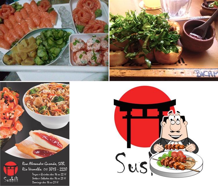 Platos en Sushili