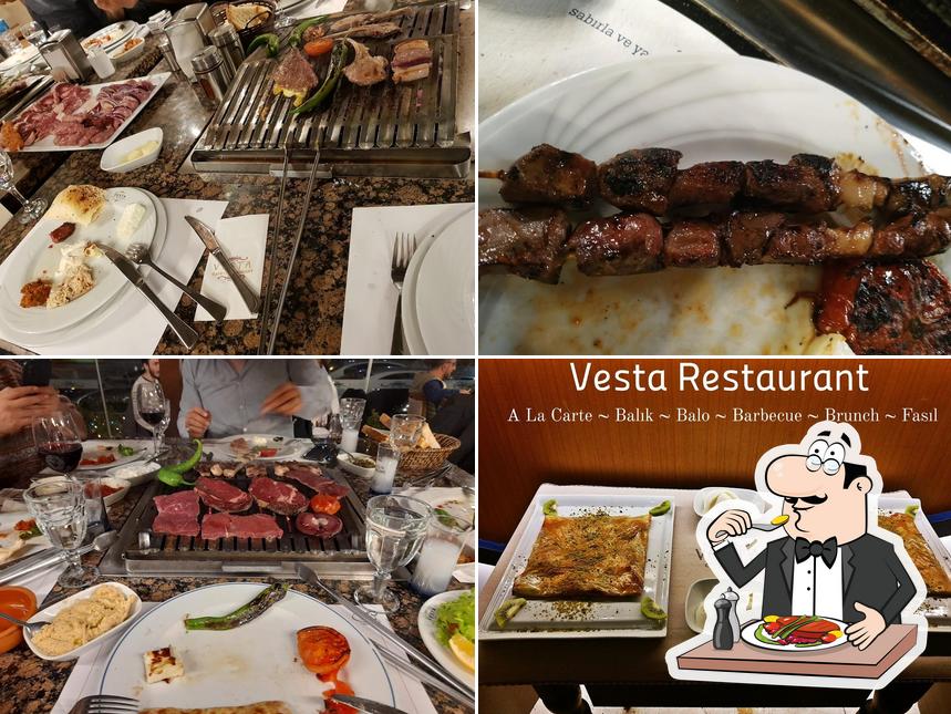 Platos en Vesta Restaurant