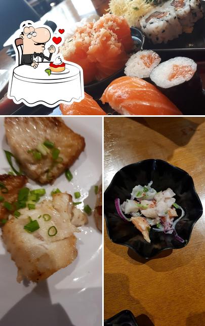 Hatsuki Sushi Lounge oferece uma variedade de sobremesas