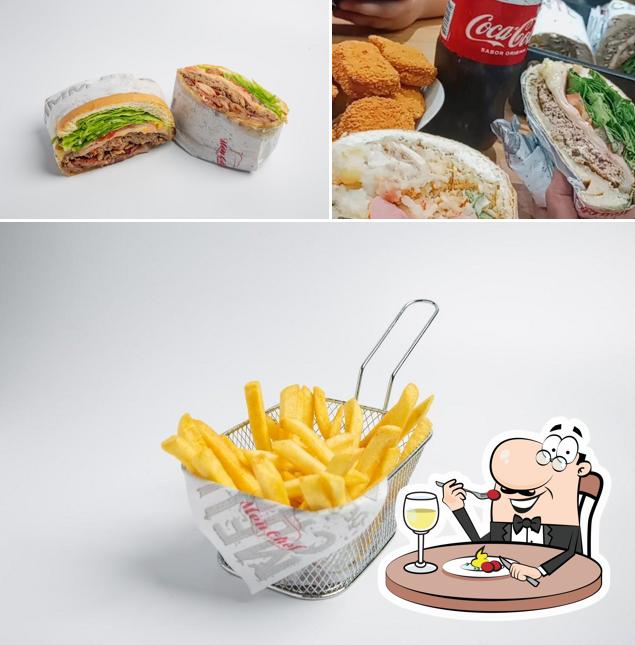 Platos en Meu Chef Lanches Mandaguaçu