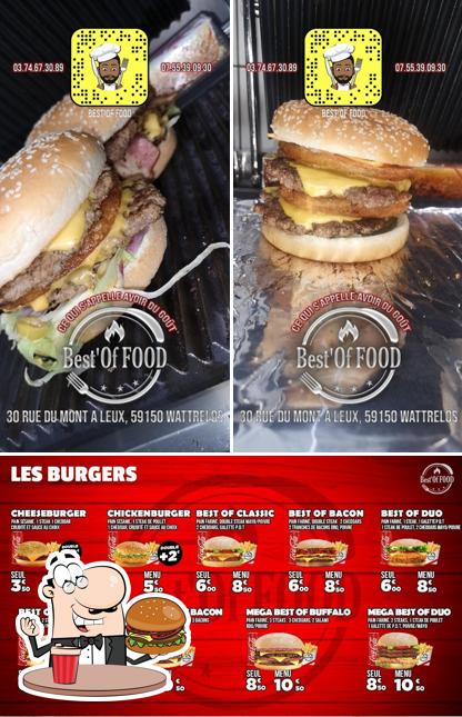 Faites-vous plaisir avec un hamburger à Best'Of food Burger