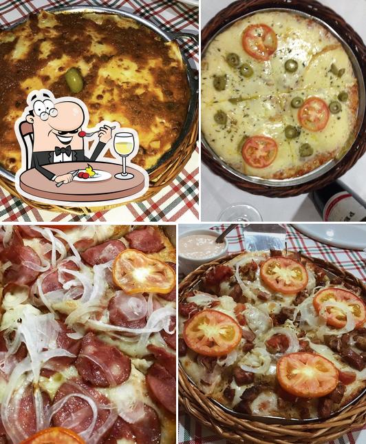 Platos en Deguste Pizzaria