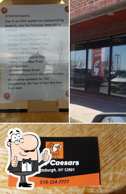 See this picture of Little Caesars Pizza