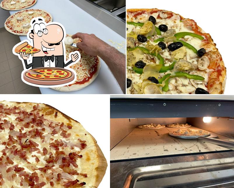 Essayez différents genres de pizzas