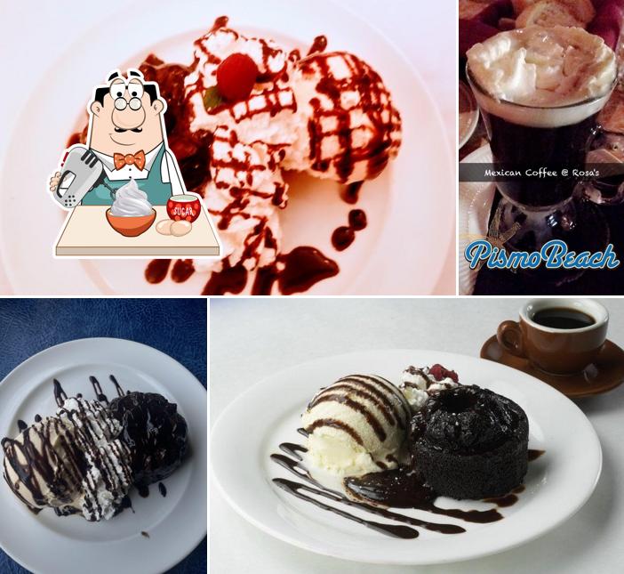 Rosa's Italian Restaurant in Pismo Beach Restaurant menu and reviews
