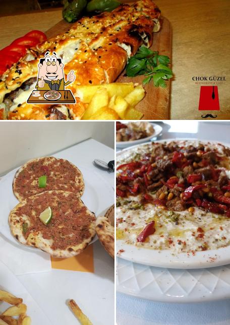 Essayez des pizzas à Chok Güzel Restaurant & Cafe