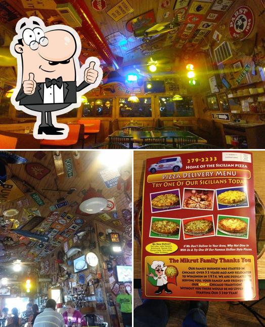 Upper Crust Pizzeria in Pell Lake Restaurant menu and reviews
