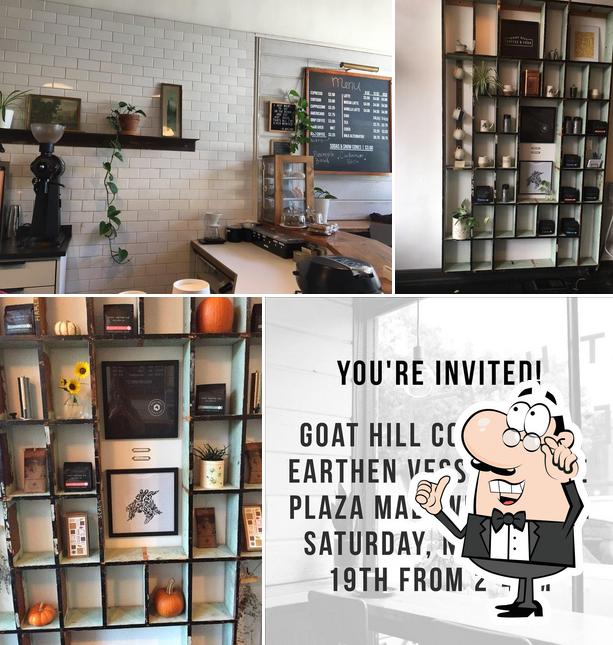 The interior of Goat Hill Coffee & Soda