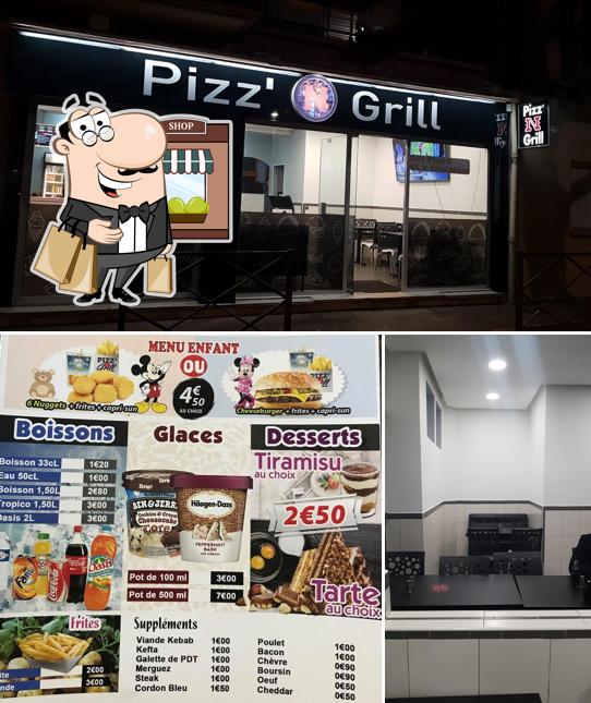 L'extérieur de Pizz' N Grill