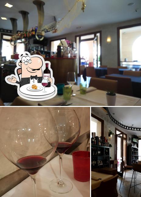 È gradevole godersi un bicchiere di vino a Ristorante-Enoteca Vino & Vino di Verona Lorenzo