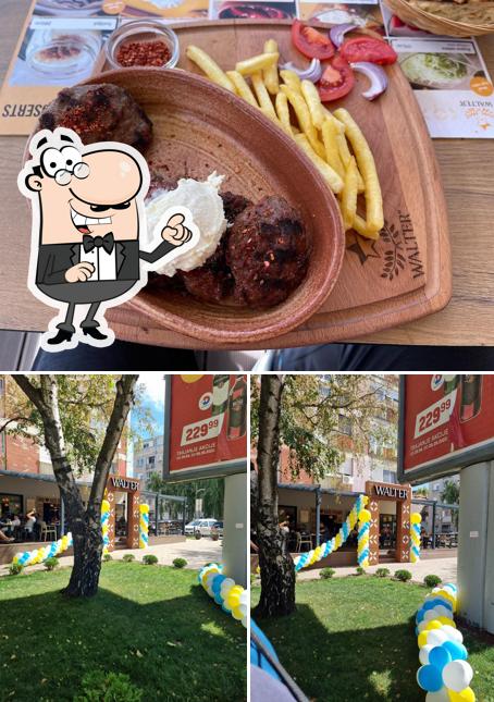 Parmi les différentes choses de la extérieur et la dessert, une personne peut trouver sur Walter BBQ Smederevo