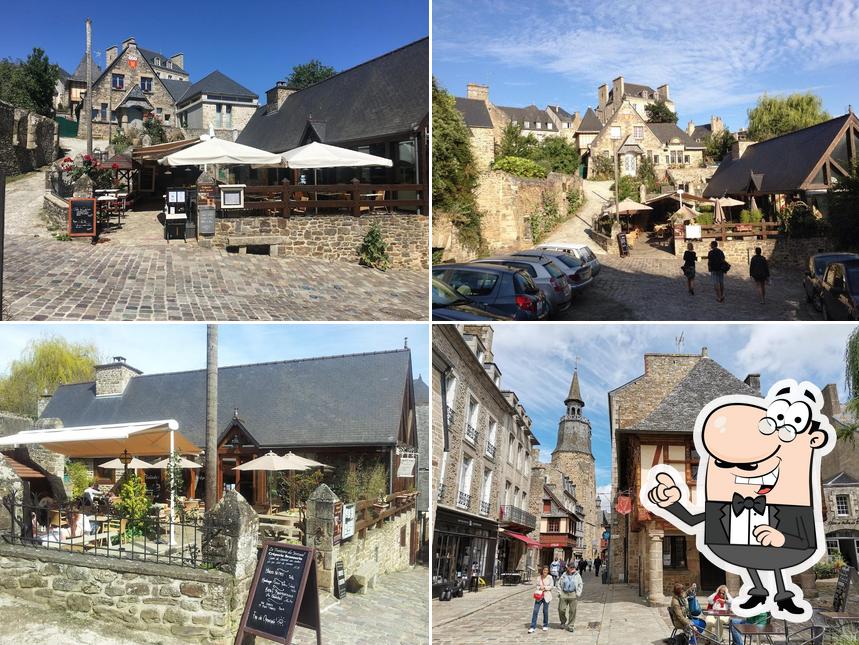 L'extérieur de Crêperie La Fontaine du Jerzual Dinan