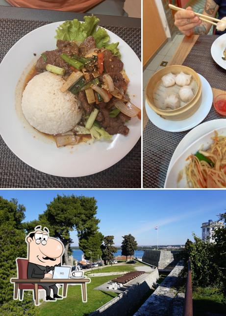 La immagine della interni e esterno di Asia Street Food Pula