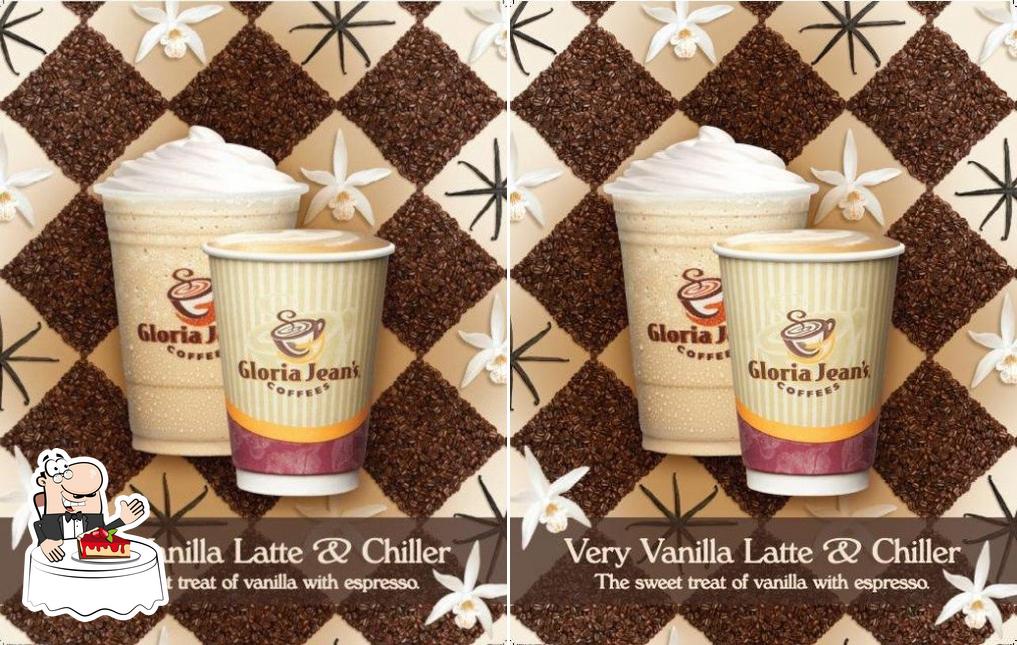 Gloria Jean's Coffees offers a range of desserts