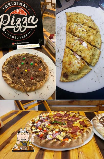 Consiga pizza no Original Pizza e Açaí