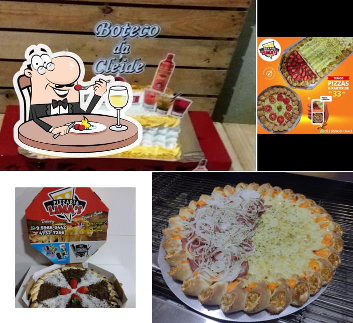 Comida em Pizzaria Lima's - Pizza I Esfihas I Beirutes I Salgados I Lanches I Pizzaria em Itaquaquecetuba,SP