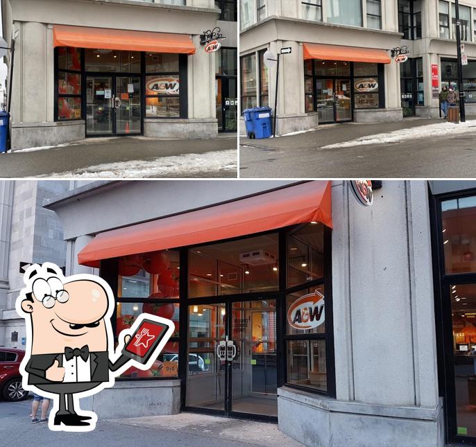 L'extérieur de A&W Canada