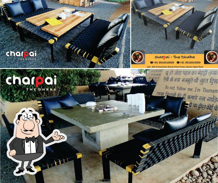 Check out how Charpai- The Dhaba looks inside