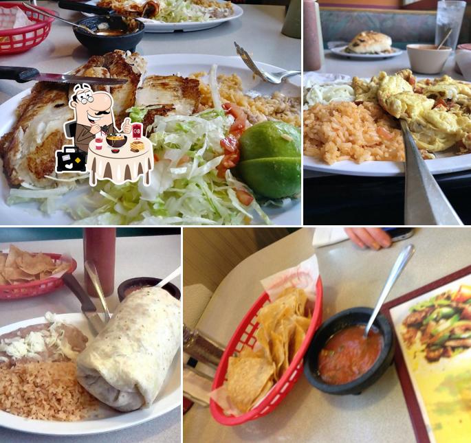 Еда в "Los Burritos Mexicanos"