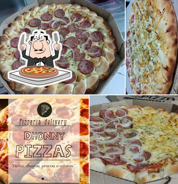 Consiga pizza no Dhonny pizzas